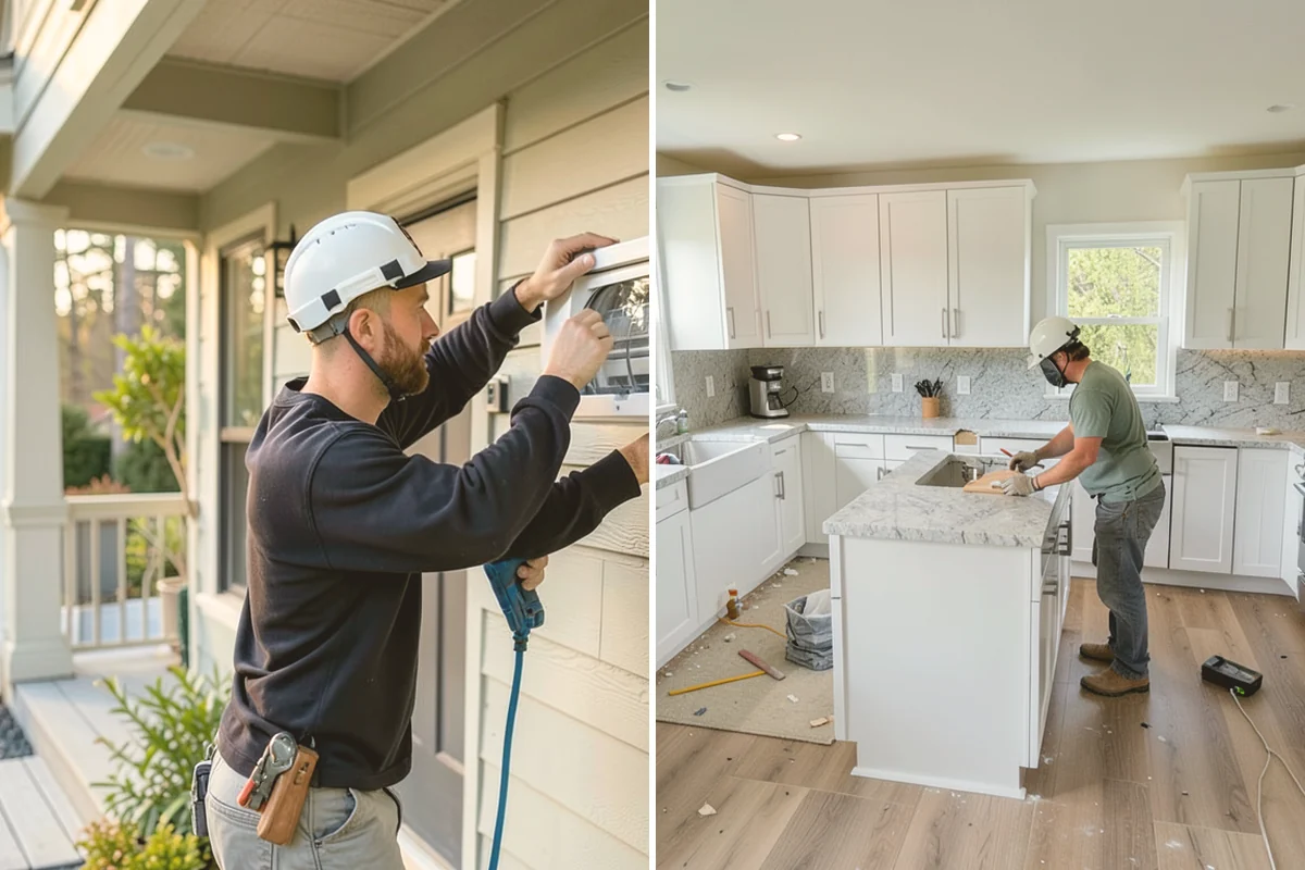 Exterior Trim Painting in Newcastle, King County, WA - Wash and scrape the trim, fascia, and soffits