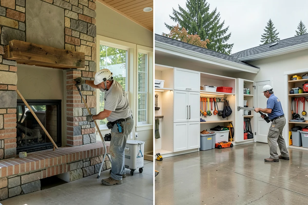 Exterior Trim Painting in Normandy Park, King County, WA - Wash and scrape the trim, fascia, and soffits