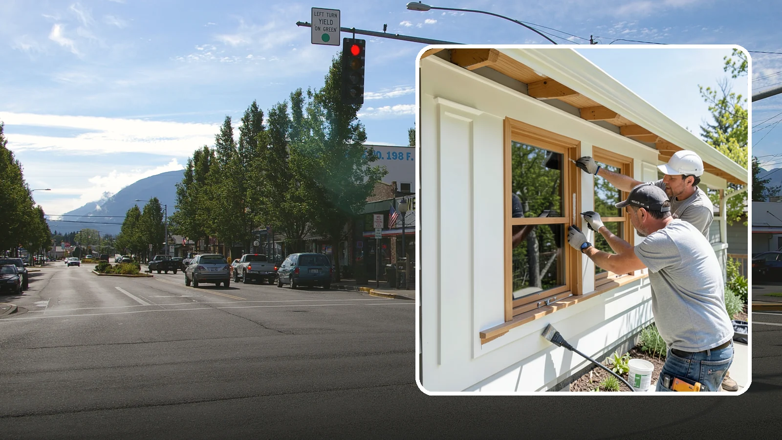 Exterior Trim Painting in North Bend, King County, WA - Exterior trim painting renews the fascia, soffits, corners, and window casings that outline your home.