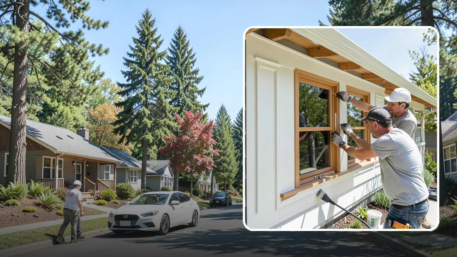 Exterior Trim Painting in Orting, Pierce County, WA - Exterior trim painting renews the fascia, soffits, corners, and window casings that outline your home.