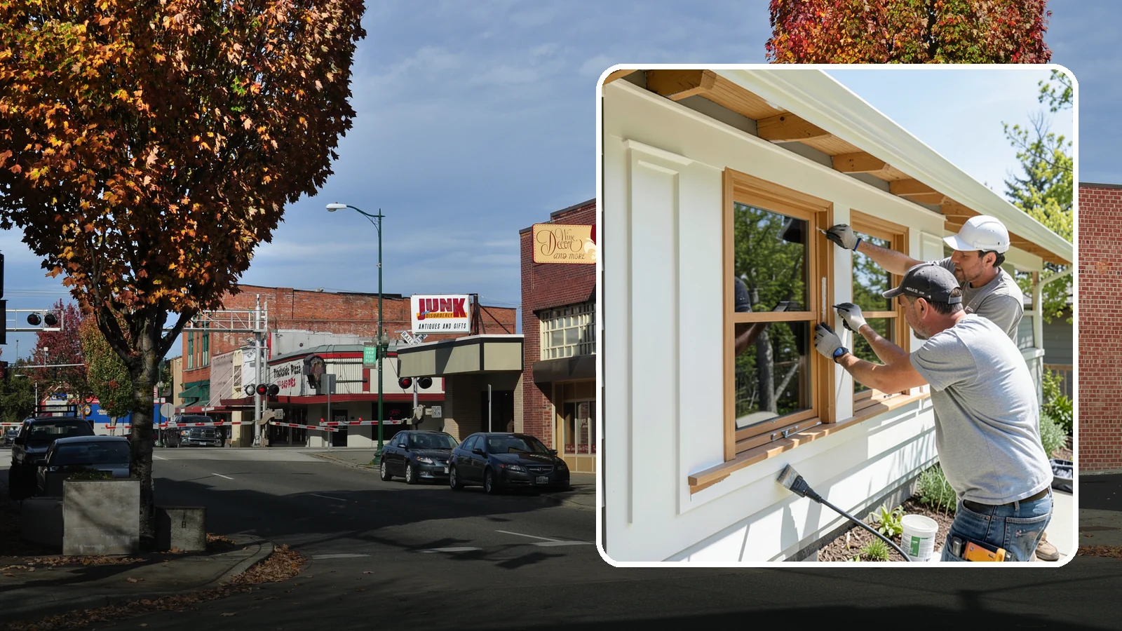 Exterior Trim Painting in Puyallup, Pierce County, WA - Exterior trim painting renews the fascia, soffits, corners, and window casings that outline your home.