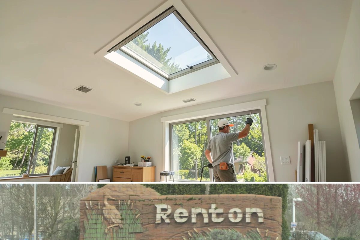 Exterior Trim Painting in Renton, King County, WA - Exterior trim painting belongs in the dry season, from late spring to early fall, for proper adhesion and curing.
