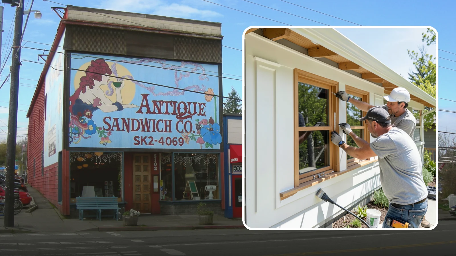 Exterior Trim Painting in Ruston, Pierce County, WA - Exterior trim painting renews the fascia, soffits, corners, and window casings that outline your home.
