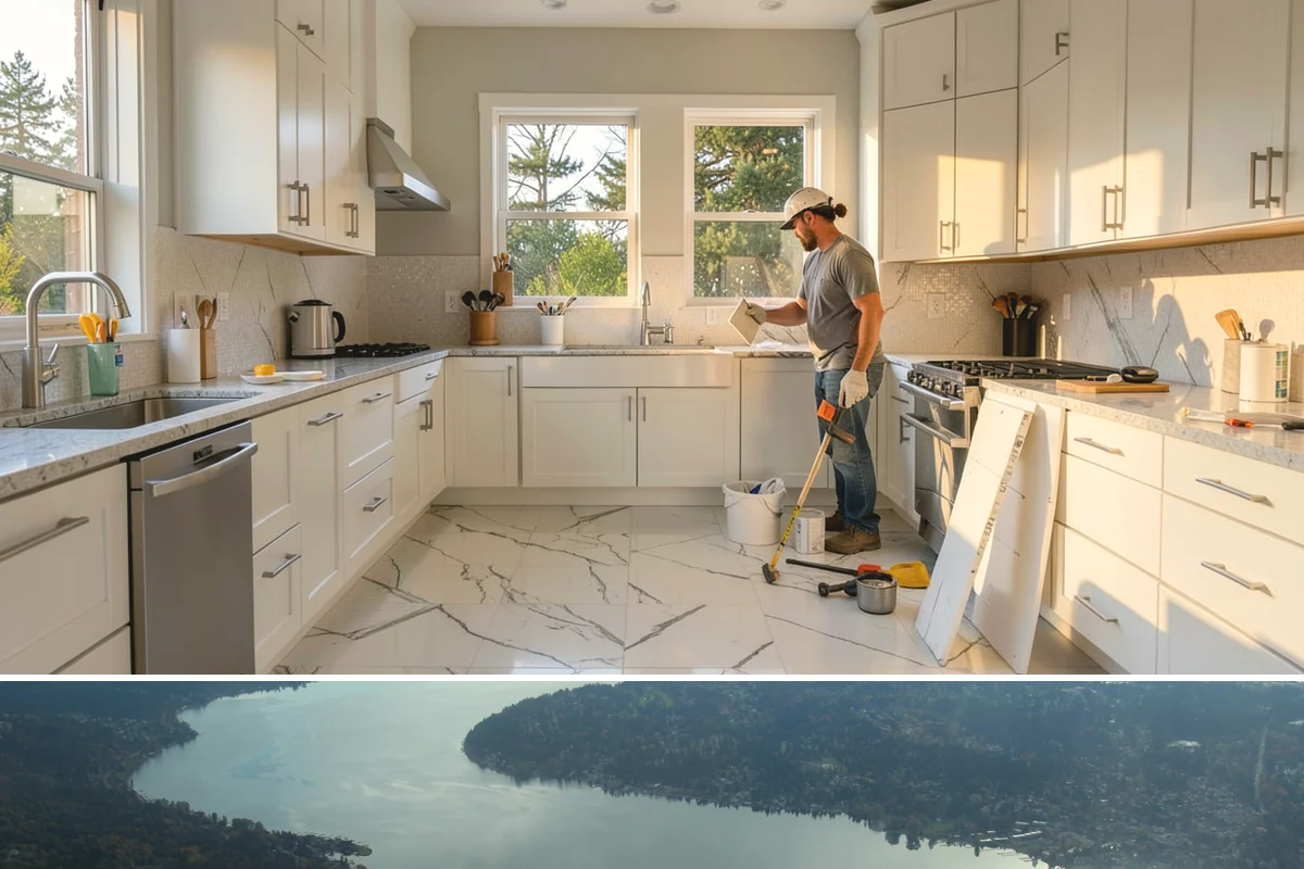 Exterior Trim Painting in Sammamish, King County, WA - Exterior trim painting belongs in the dry season, from late spring to early fall, for proper adhesion and curing.