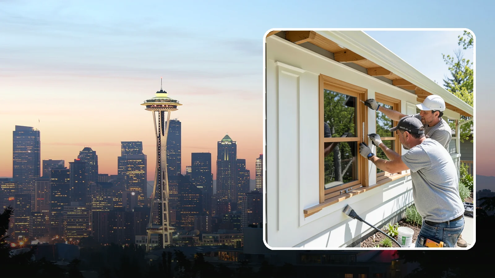 Exterior Trim Painting in Seattle, King County, WA - Exterior trim painting renews the fascia, soffits, corners, and window casings that outline your home.