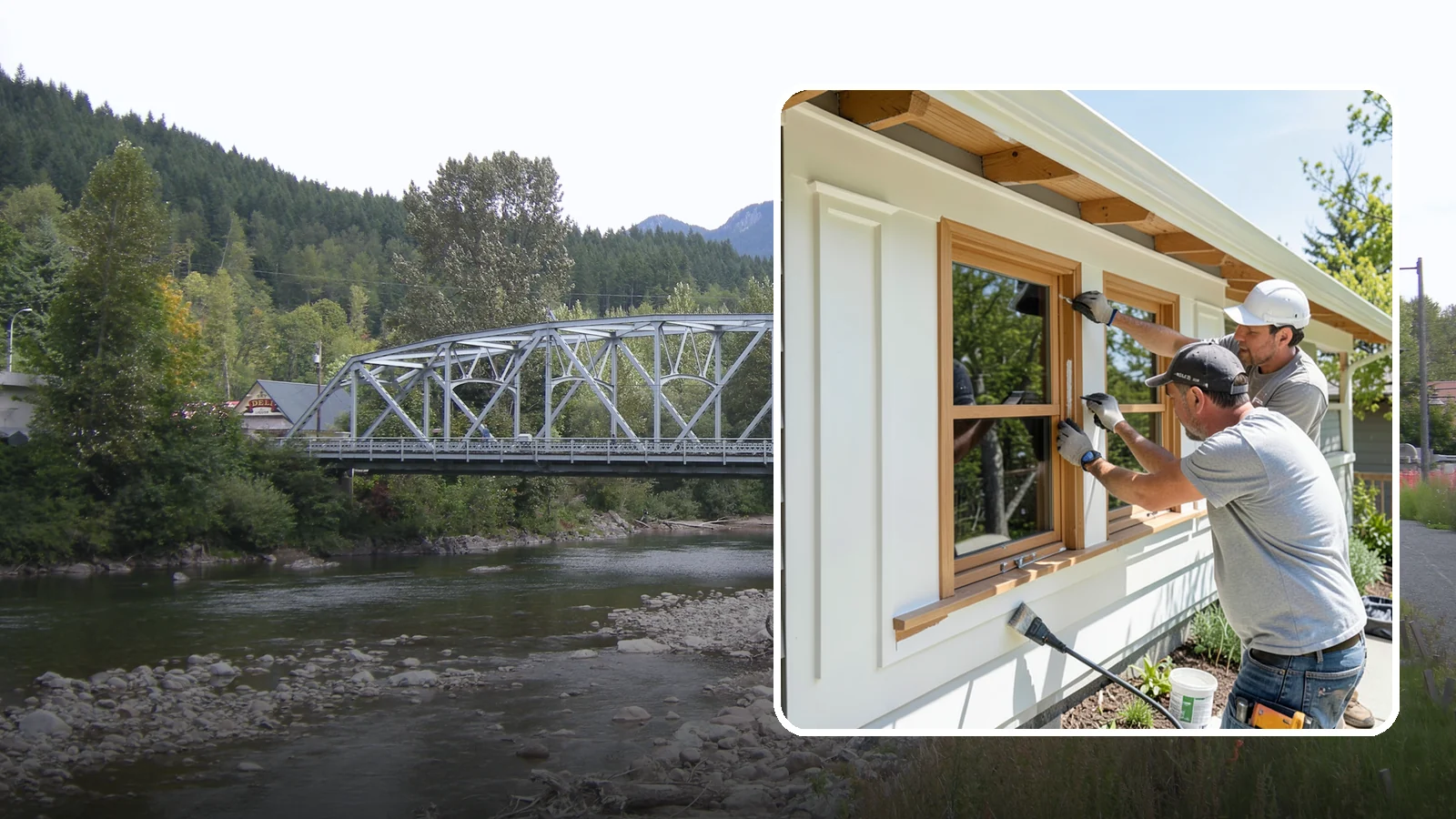 Exterior Trim Painting in Skykomish, King County, WA - Exterior trim painting renews the fascia, soffits, corners, and window casings that outline your home.