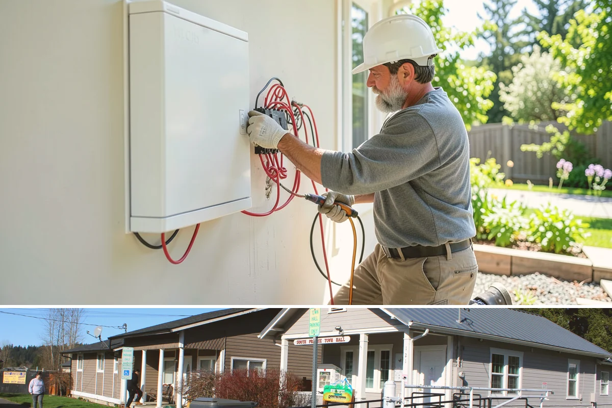 Exterior Trim Painting in South Prairie, Pierce County, WA - Exterior trim painting belongs in the dry season, from late spring to early fall, for proper adhesion and curing.