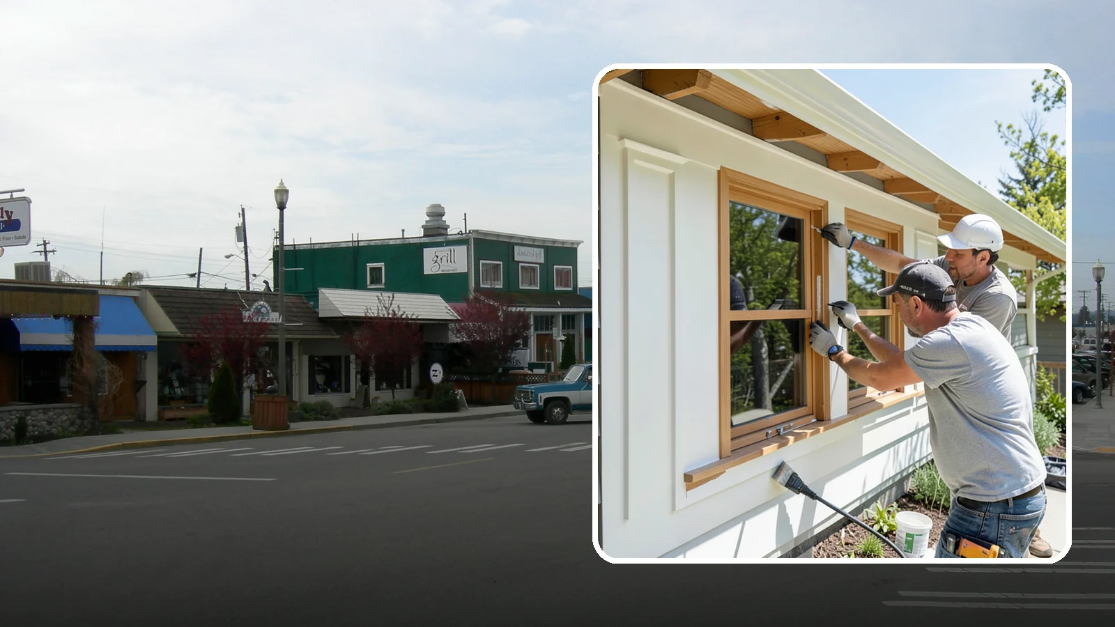 Exterior Trim Painting in Stanwood, Snohomish County, WA - Exterior trim painting renews the fascia, soffits, corners, and window casings that outline your home.