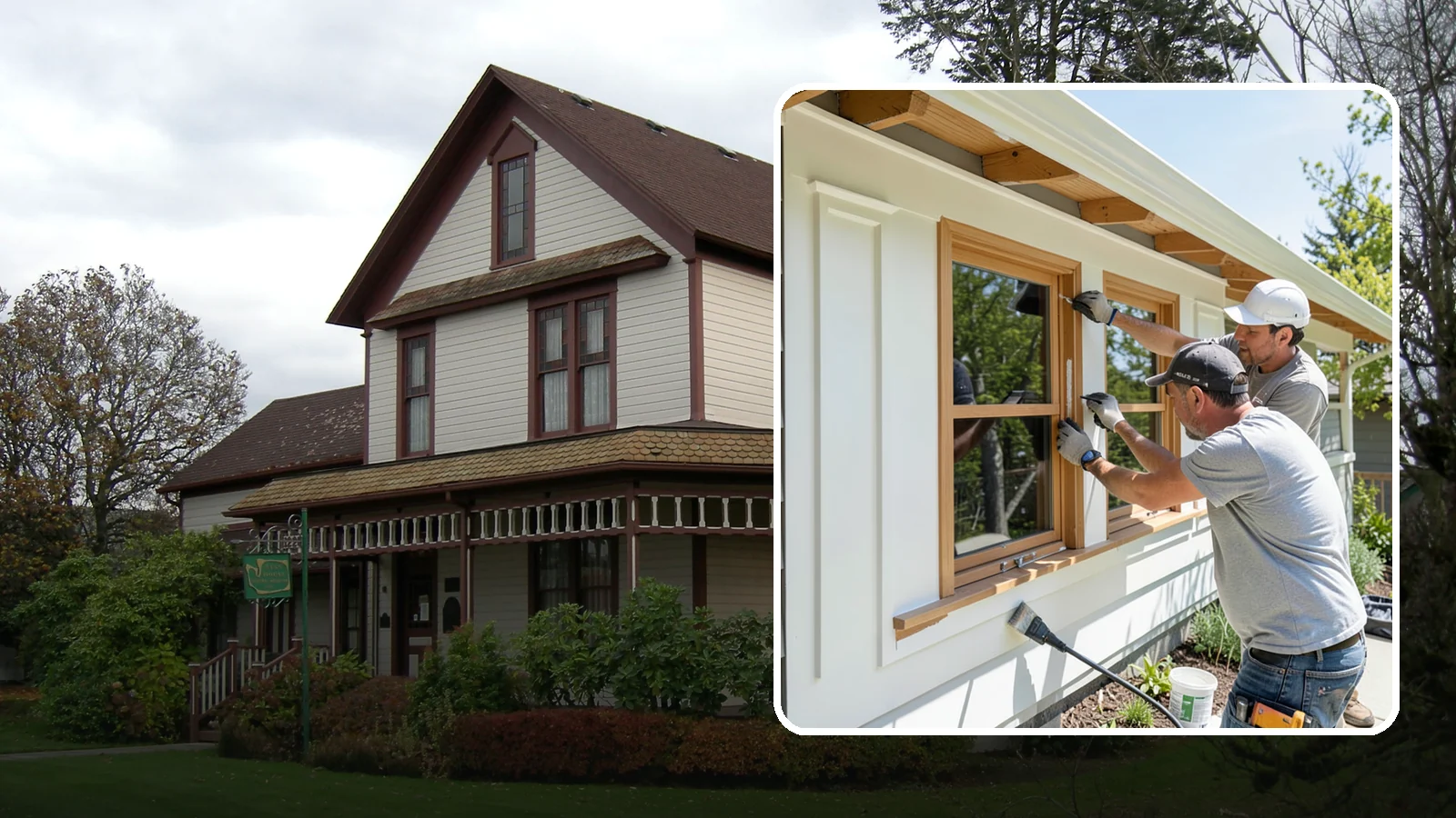 Exterior Trim Painting in Sumner, Pierce County, WA - Exterior trim painting renews the fascia, soffits, corners, and window casings that outline your home.