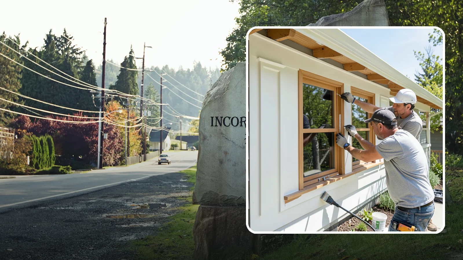Exterior Trim Painting in Wilkeson, Pierce County, WA - Exterior trim painting renews the fascia, soffits, corners, and window casings that outline your home.