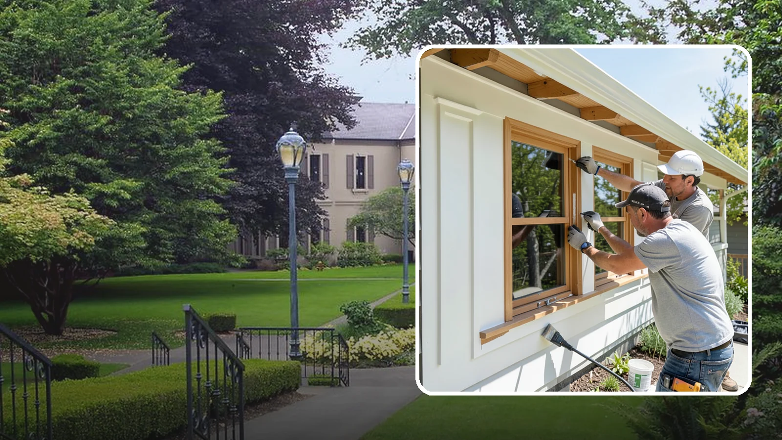 Exterior Trim Painting in Woodinville, King County, WA - Exterior trim painting renews the fascia, soffits, corners, and window casings that outline your home.