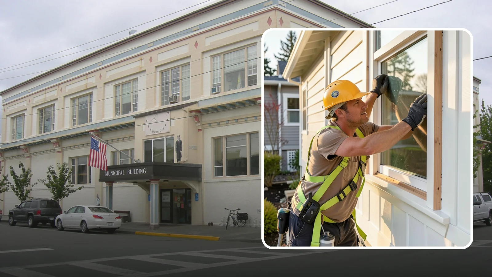 Exterior Trim Repair in Anacortes, Skagit County, WA - Exterior trim repair that restores weathered molding around windows, doors, and corners.