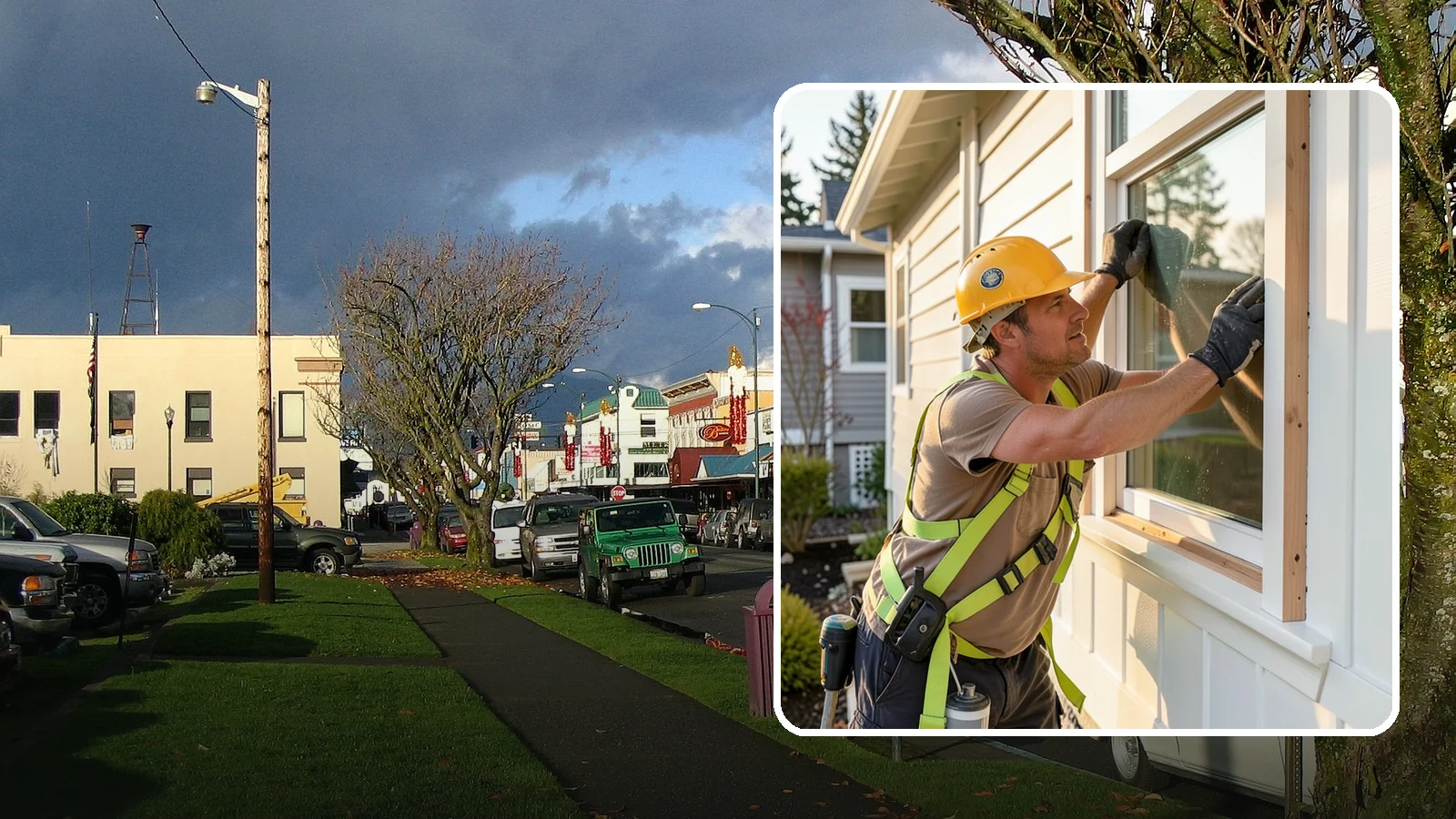 Exterior Trim Repair in Arlington, Snohomish County, WA - Exterior trim repair that restores weathered molding around windows, doors, and corners.