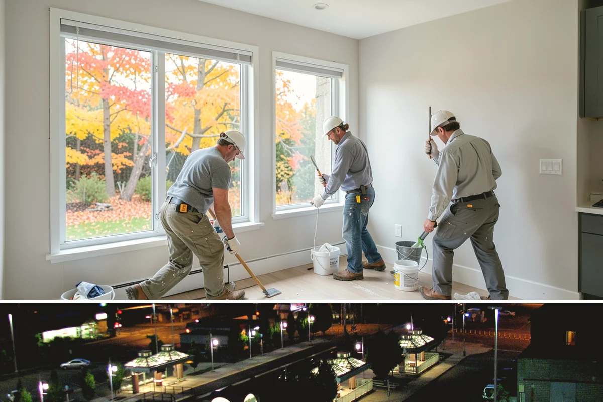 Exterior Trim Repair in Auburn, King County, WA - Dry conditions are important so repairs seal and cure properly.
