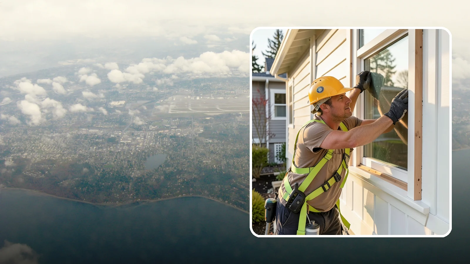Exterior Trim Repair in Burien, King County, WA - Exterior trim repair that restores weathered molding around windows, doors, and corners.