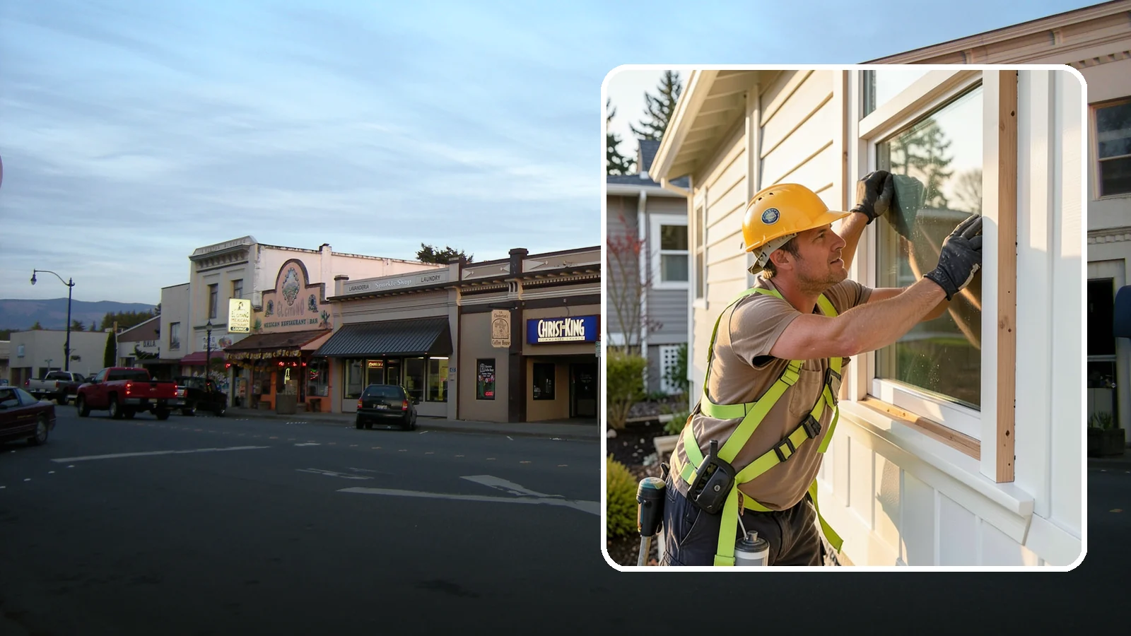 Exterior Trim Repair in Burlington, Skagit County, WA - Exterior trim repair that restores weathered molding around windows, doors, and corners.