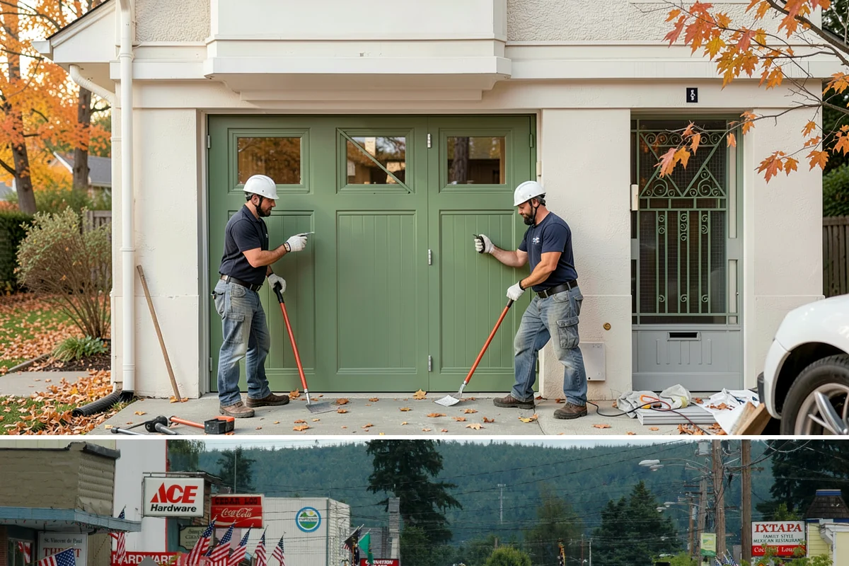 Exterior Trim Repair in Carnation, King County, WA - Dry conditions are important so repairs seal and cure properly.