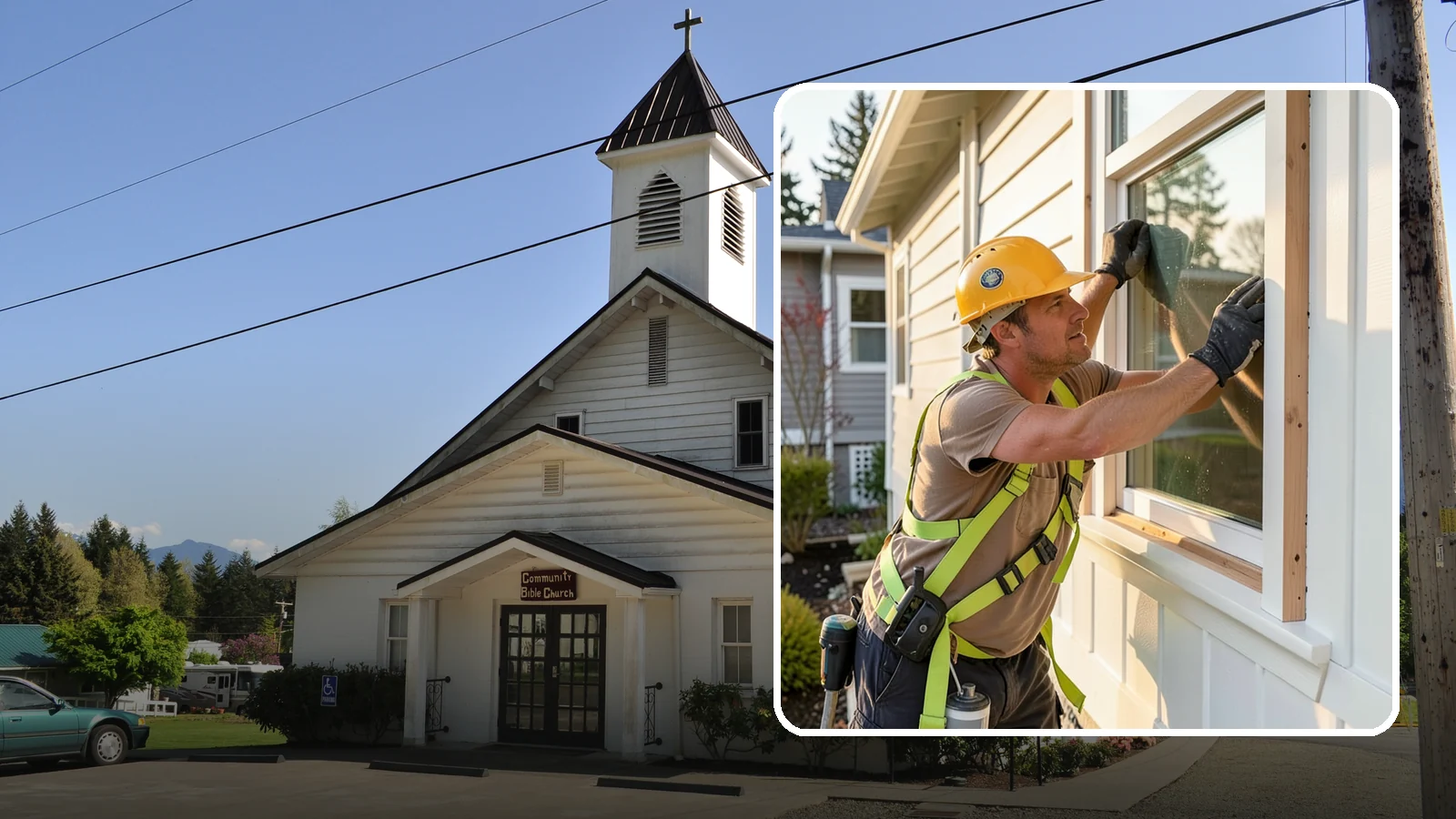 Exterior Trim Repair in Concrete, Skagit County, WA - Exterior trim repair that restores weathered molding around windows, doors, and corners.