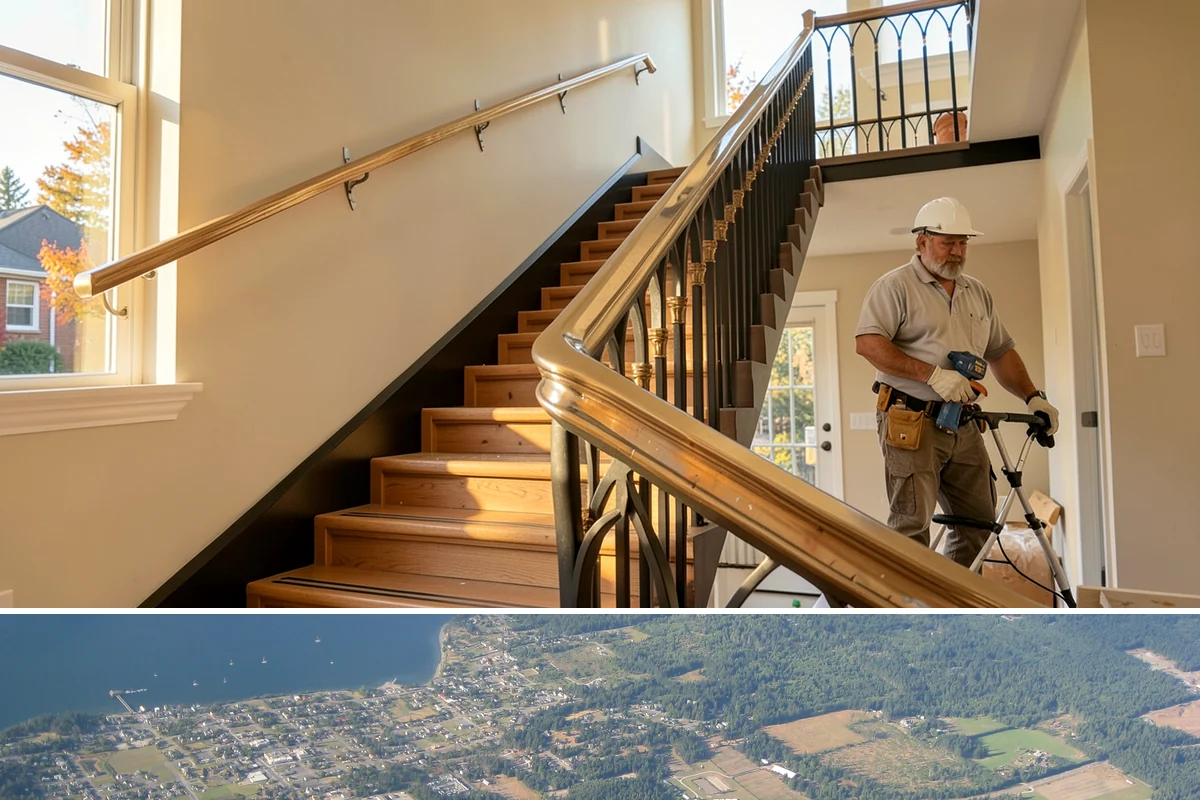 Exterior Trim Repair in Coupeville, Island County, WA - Dry conditions are important so repairs seal and cure properly.