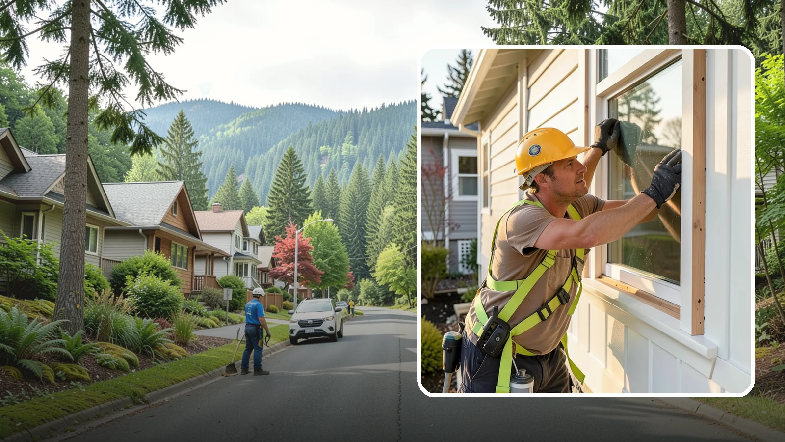 Exterior Trim Repair in Darrington, Snohomish County, WA - Exterior trim repair that restores weathered molding around windows, doors, and corners.