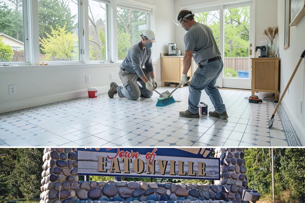 Exterior Trim Repair in Eatonville, Pierce County, WA - Dry conditions are important so repairs seal and cure properly.