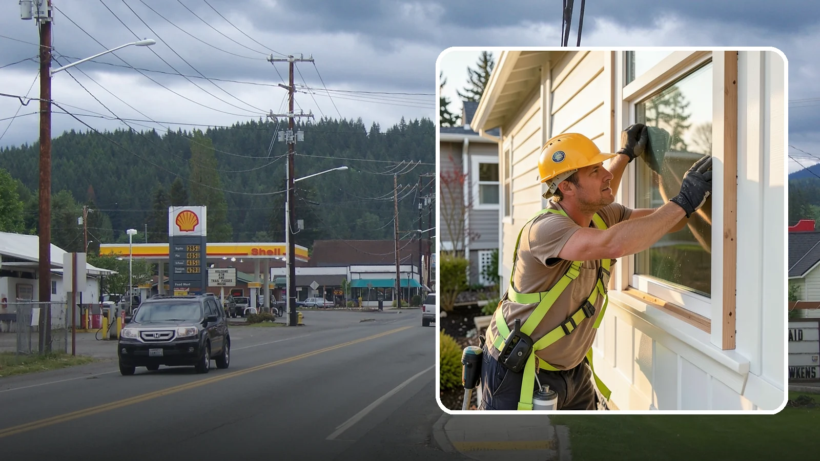 Exterior Trim Repair in Granite Falls, Snohomish County, WA - Exterior trim repair that restores weathered molding around windows, doors, and corners.