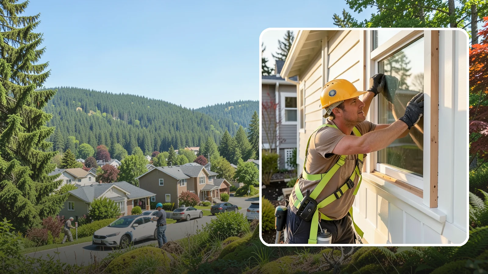 Exterior Trim Repair in Index, Snohomish County, WA - Exterior trim repair that restores weathered molding around windows, doors, and corners.
