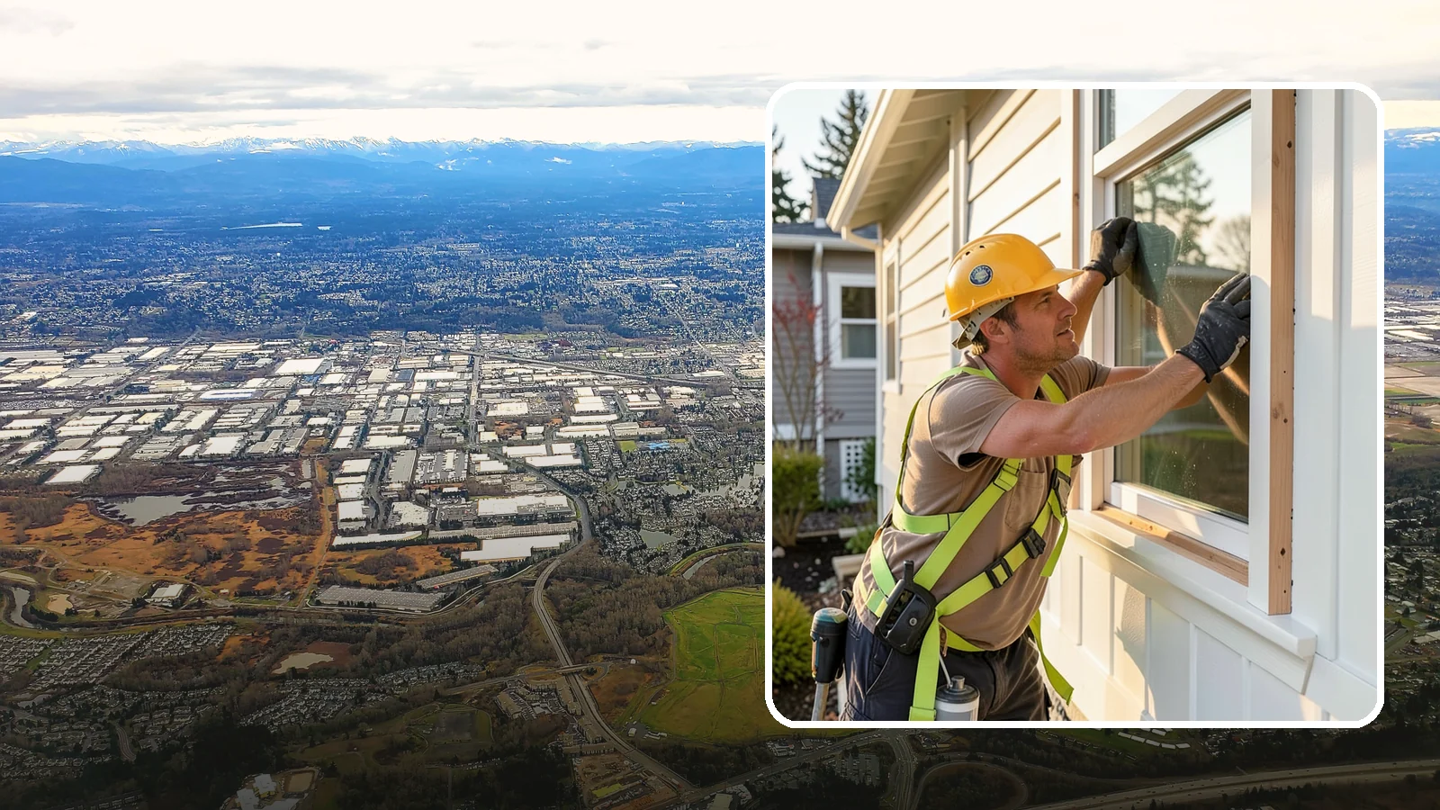 Exterior Trim Repair in Kent, King County, WA - Exterior trim repair that restores weathered molding around windows, doors, and corners.