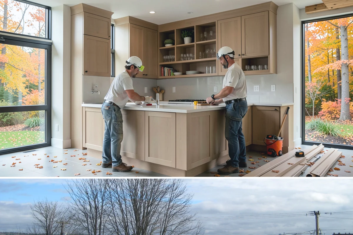 Exterior Trim Repair in Langley, Island County, WA - Dry conditions are important so repairs seal and cure properly.