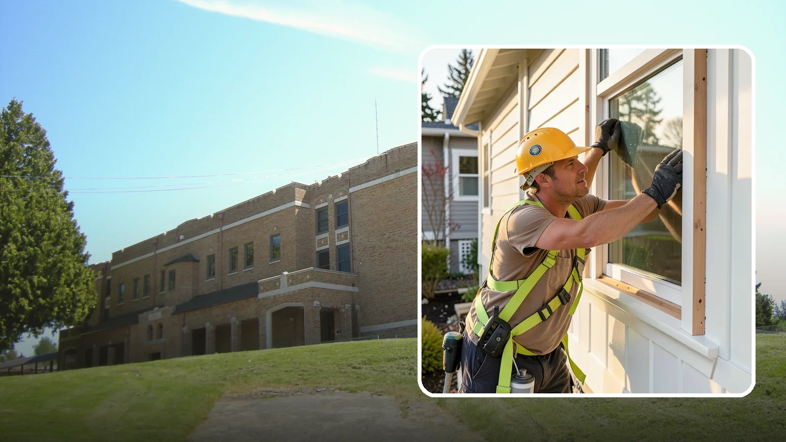 Exterior Trim Repair in Maple Valley, King County, WA - Exterior trim repair that restores weathered molding around windows, doors, and corners.