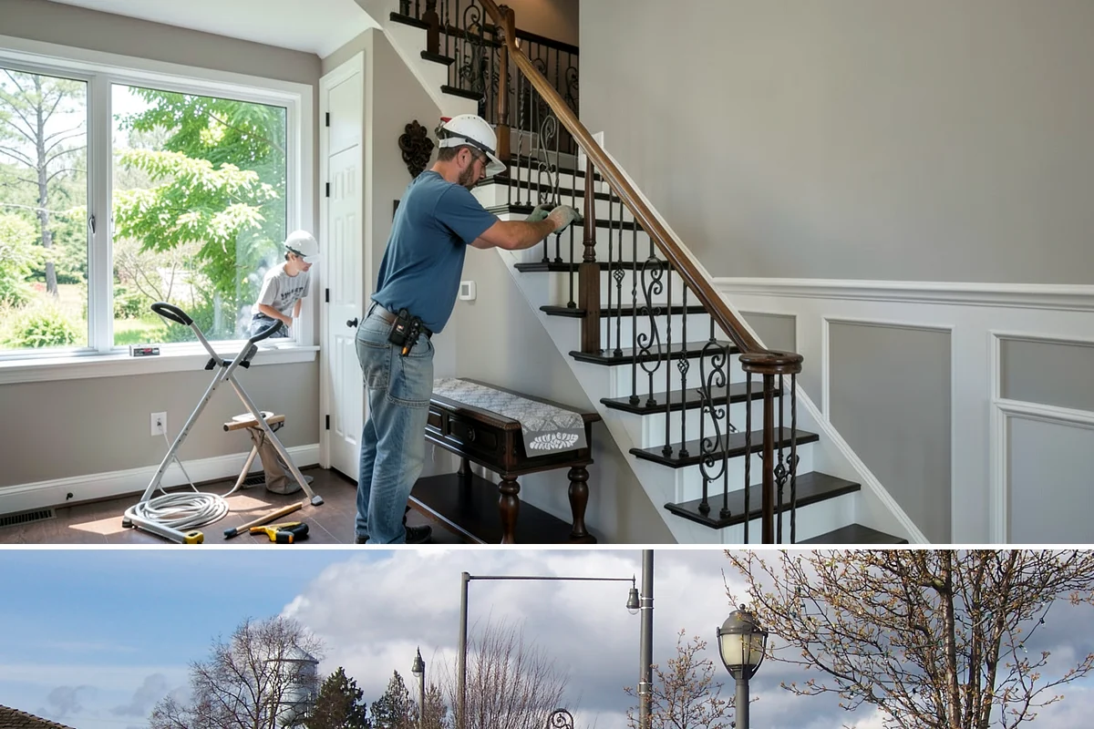 Exterior Trim Repair in Marysville, Snohomish County, WA - Dry conditions are important so repairs seal and cure properly.