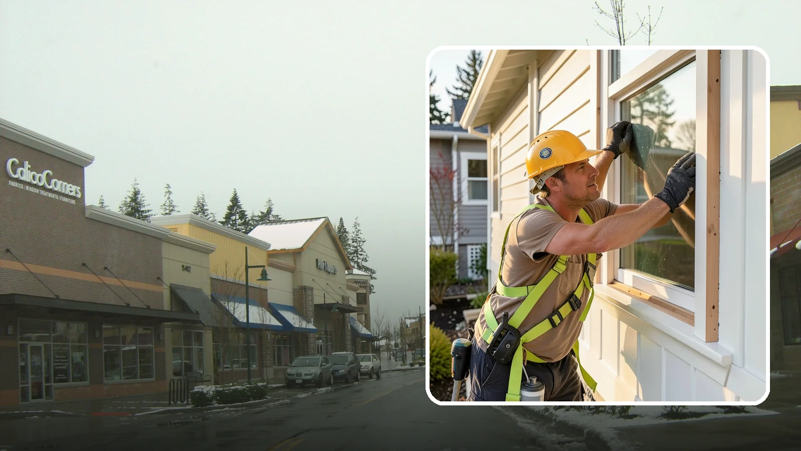 Exterior Trim Repair in Mill Creek, Snohomish County, WA - Exterior trim repair that restores weathered molding around windows, doors, and corners.