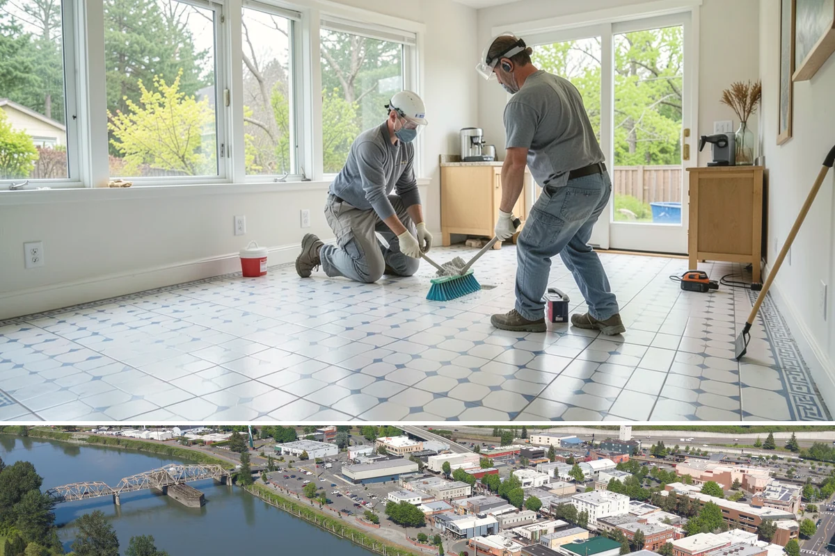 Exterior Trim Repair in Mount Vernon, Skagit County, WA - Dry conditions are important so repairs seal and cure properly.