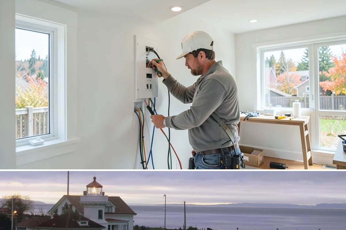Exterior Trim Repair in Mukilteo, Snohomish County, WA - Dry conditions are important so repairs seal and cure properly.