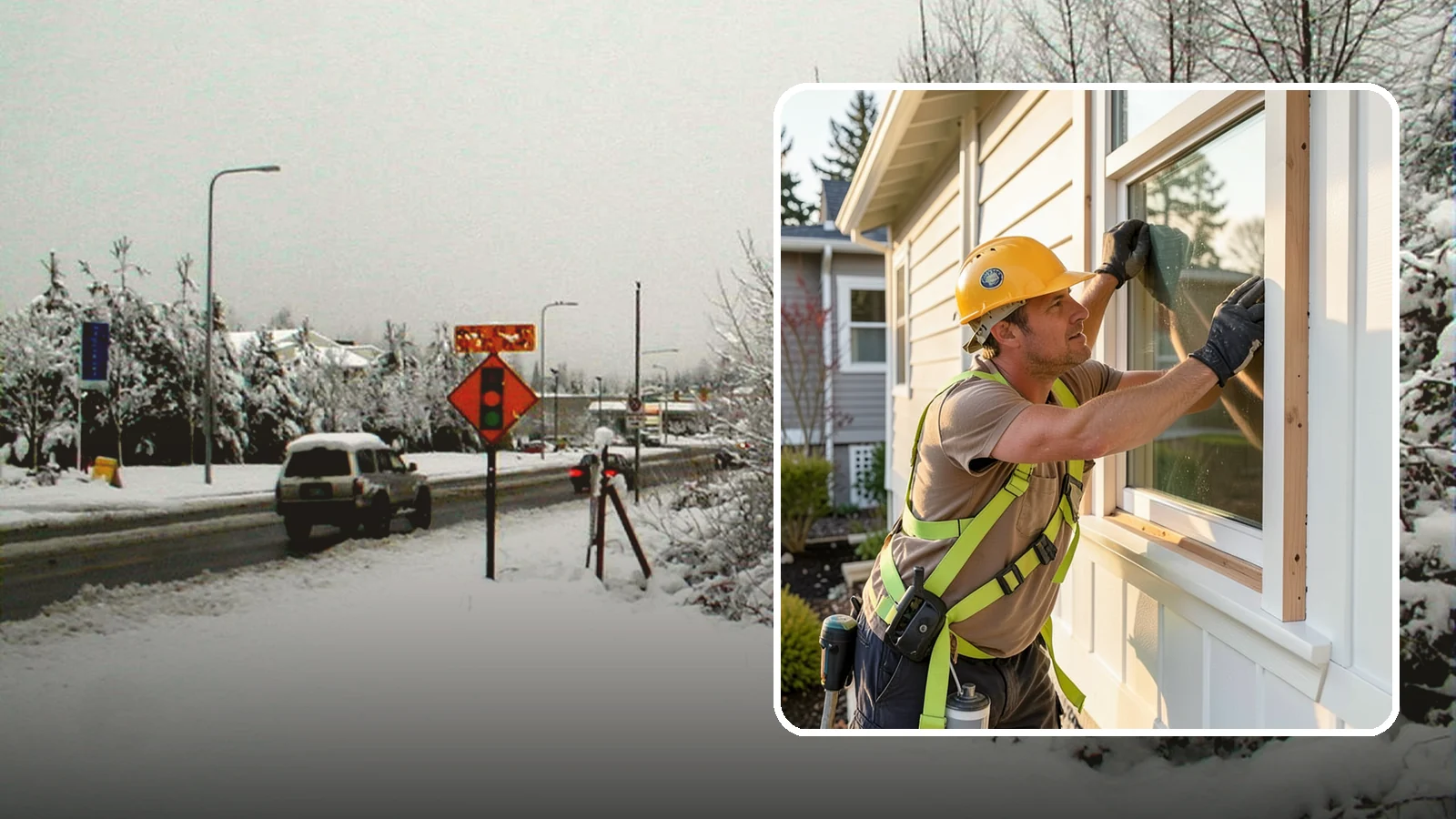Exterior Trim Repair in Newcastle, King County, WA - Exterior trim repair that restores weathered molding around windows, doors, and corners.