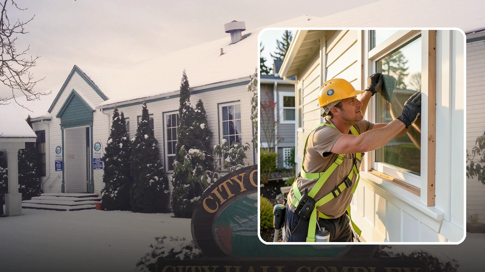 Exterior Trim Repair in Pacific, King County, WA - Exterior trim repair that restores weathered molding around windows, doors, and corners.