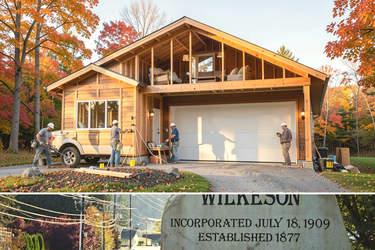 Exterior Trim Repair in Wilkeson, Pierce County, WA - Dry conditions are important so repairs seal and cure properly.