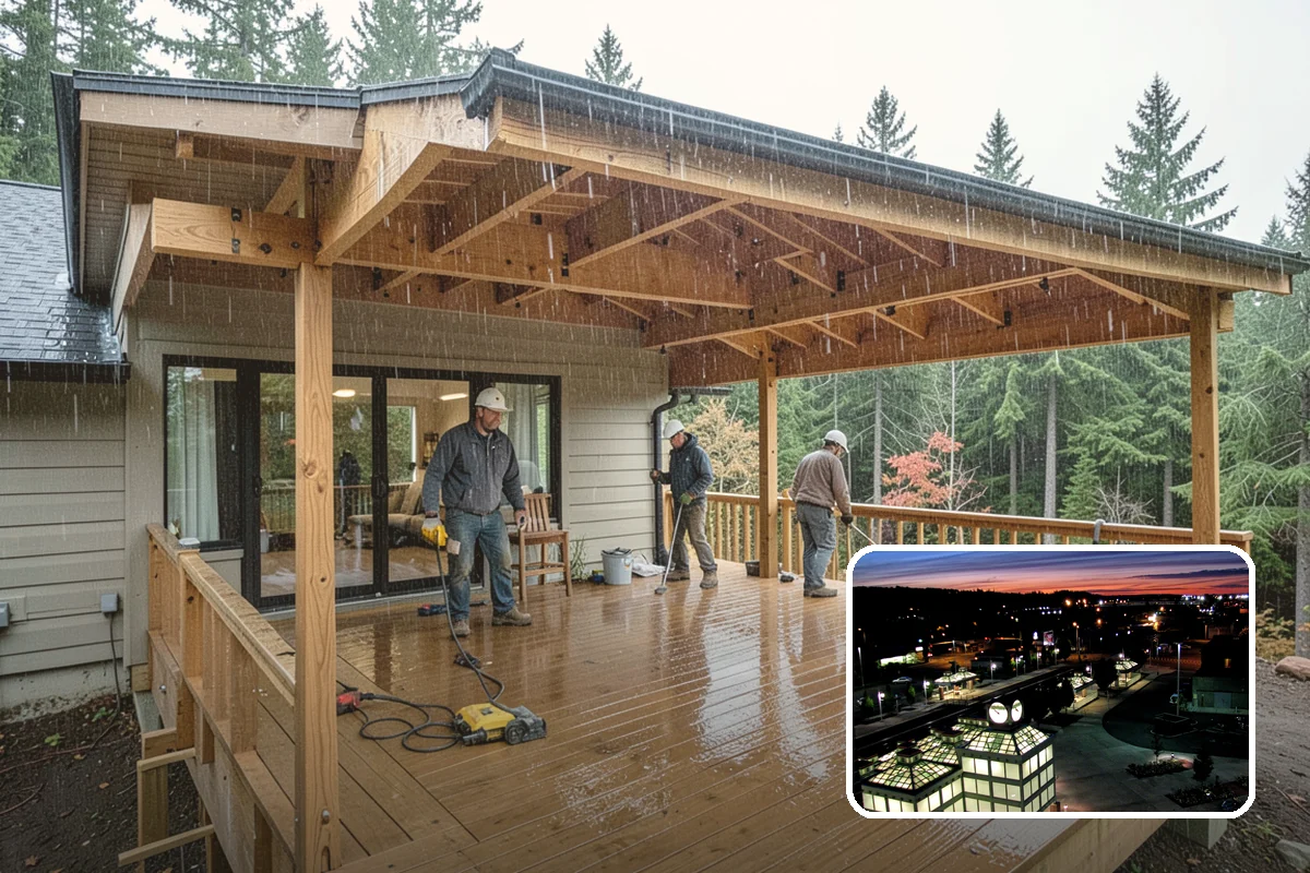 Family Room Addition in Auburn, King County, WA - Creates a spacious hub for gathering and entertaining