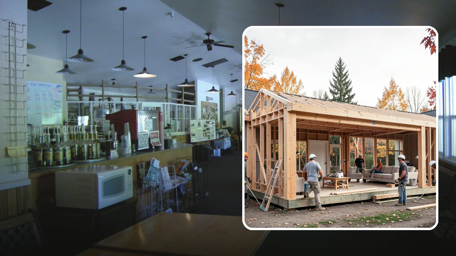 Family Room Addition in Black Diamond, King County, WA - A family room addition creates a large, open gathering space for everyday living and entertaining.