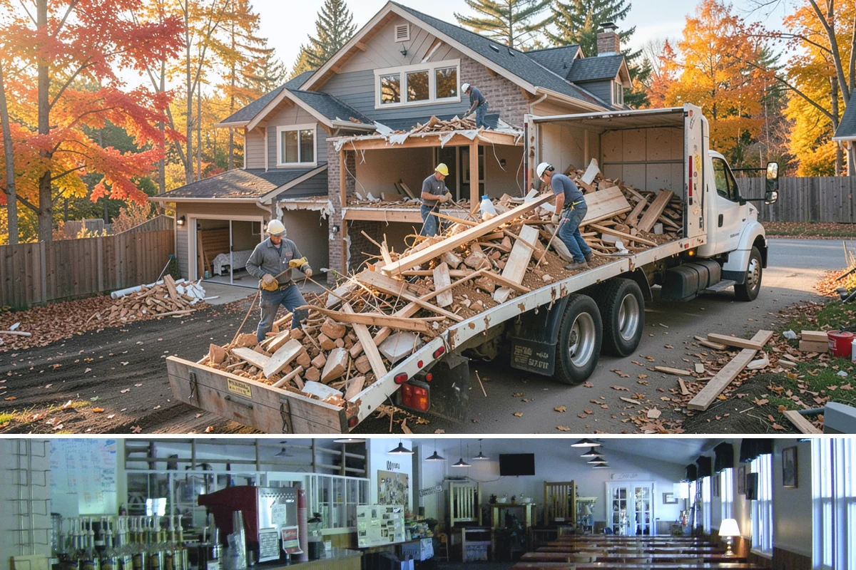 Family Room Addition in Black Diamond, King County, WA - We enclose the large footprint during summer's dry stretch so finishes proceed comfortably indoors afterward.