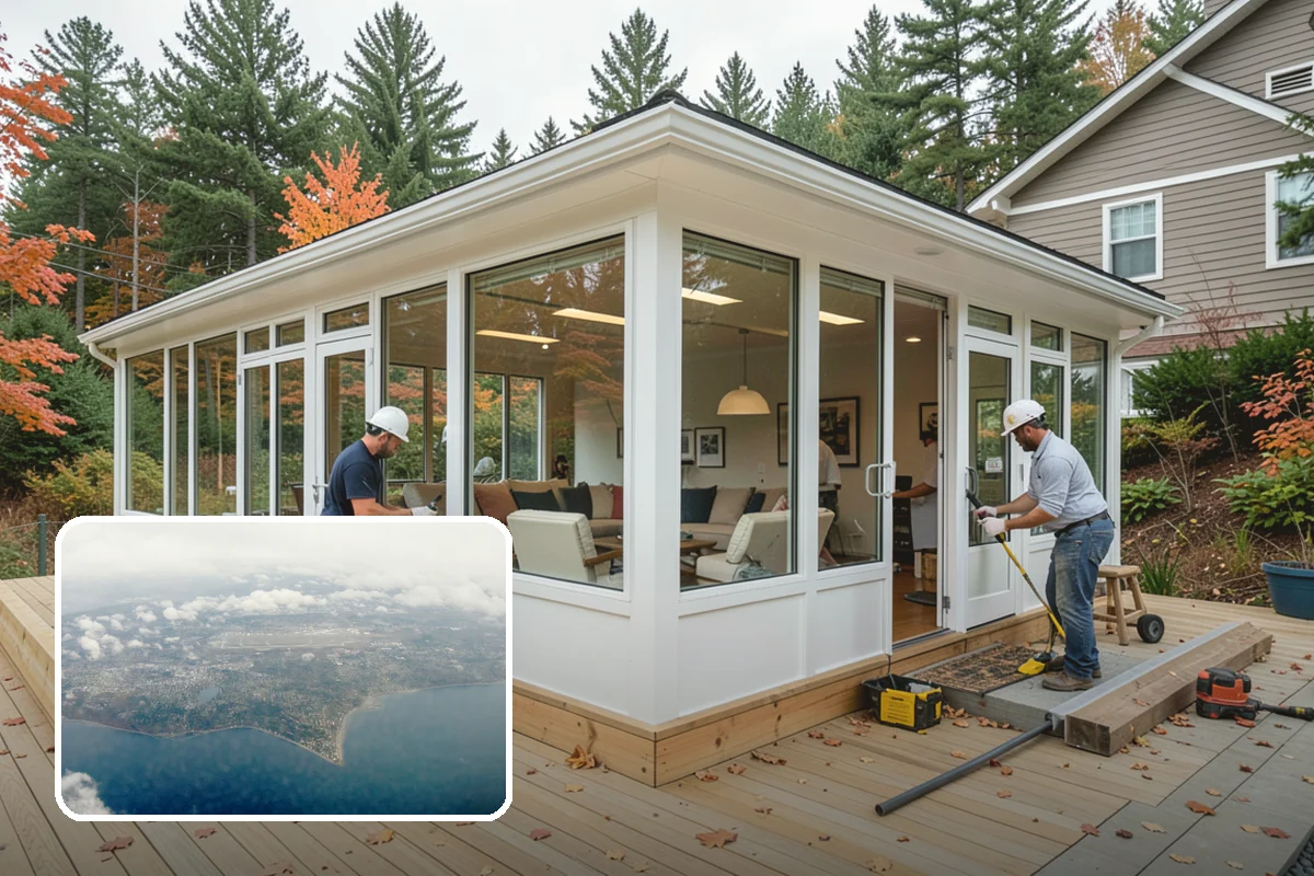 Family Room Addition in Burien, King County, WA - Creates a spacious hub for gathering and entertaining