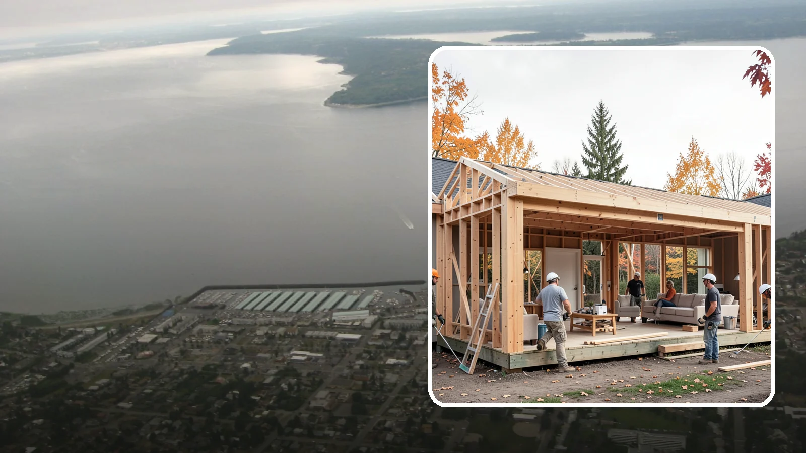 Family Room Addition in Des Moines, King County, WA - A family room addition creates a large, open gathering space for everyday living and entertaining.