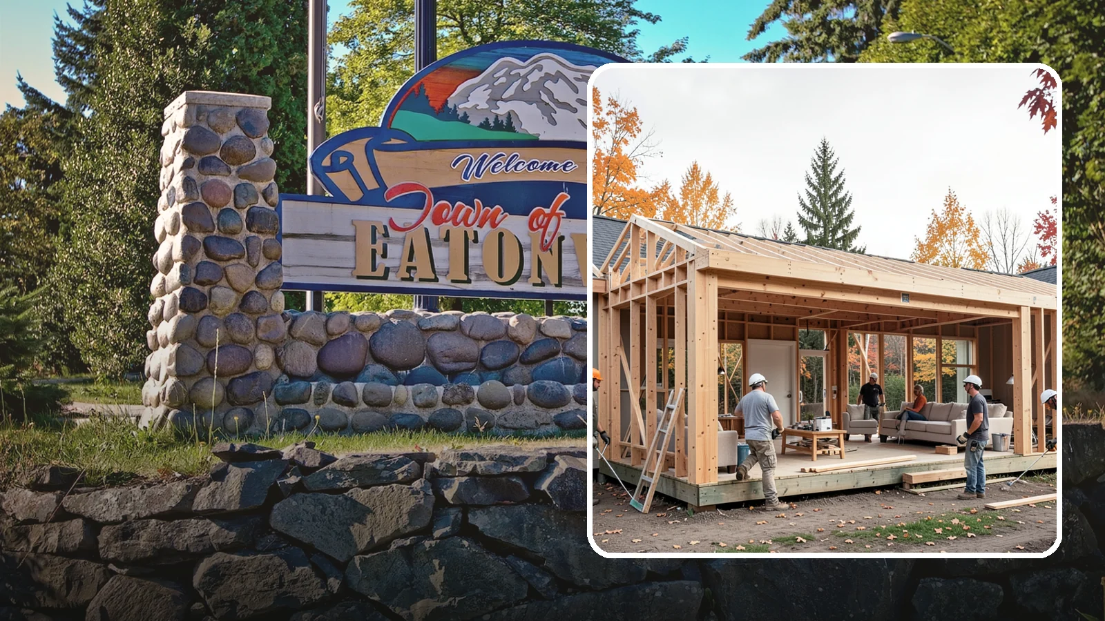 Family Room Addition in Eatonville, Pierce County, WA - A family room addition creates a large, open gathering space for everyday living and entertaining.