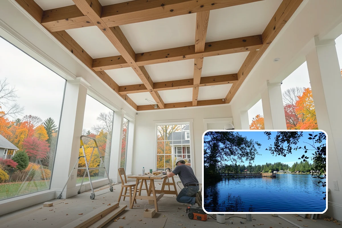 Family Room Addition in Federal Way, King County, WA - Creates a spacious hub for gathering and entertaining