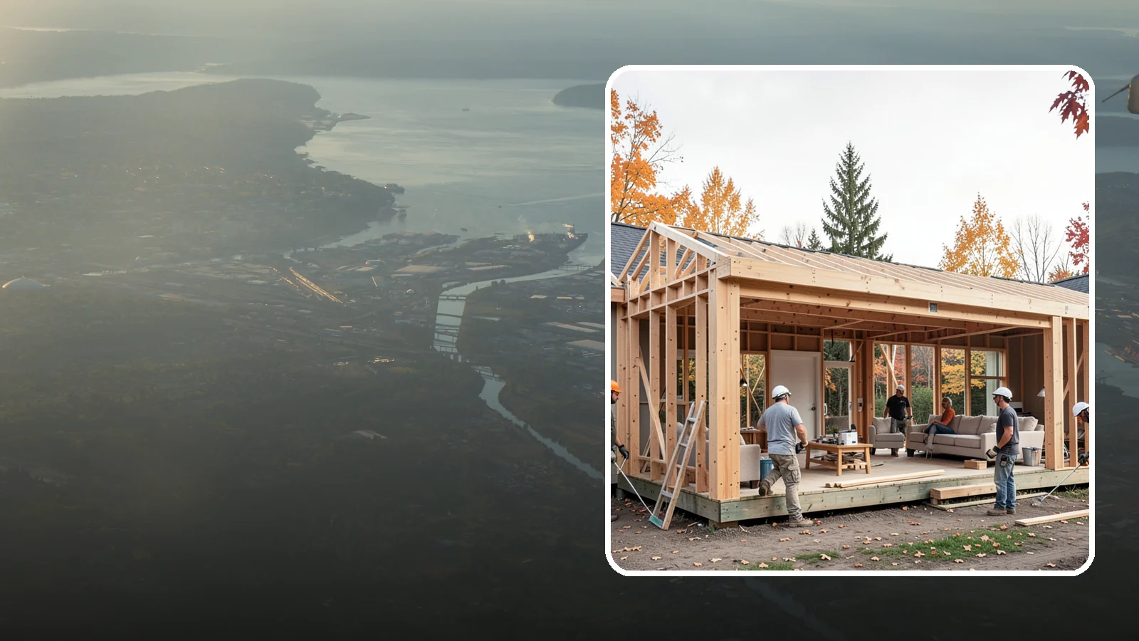 Family Room Addition in Fife, Pierce County, WA - A family room addition creates a large, open gathering space for everyday living and entertaining.