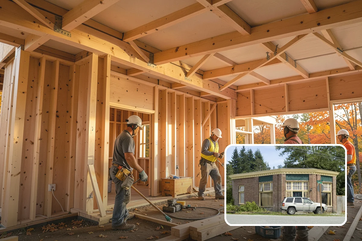 Family Room Addition in Hamilton, Skagit County, WA - Creates a spacious hub for gathering and entertaining