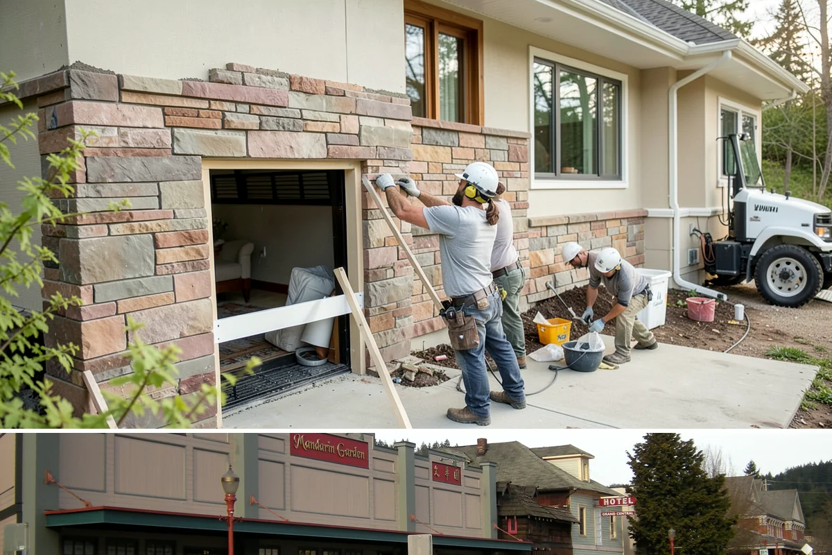 Family Room Addition in Issaquah, King County, WA - We enclose the large footprint during summer's dry stretch so finishes proceed comfortably indoors afterward.