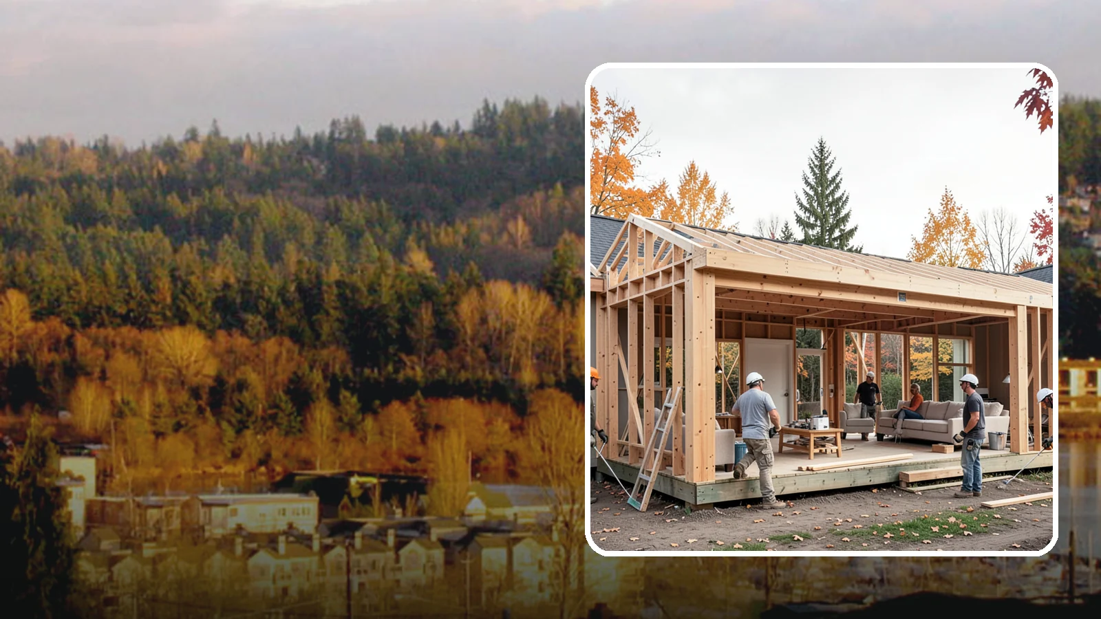 Family Room Addition in Kenmore, King County, WA - A family room addition creates a large, open gathering space for everyday living and entertaining.