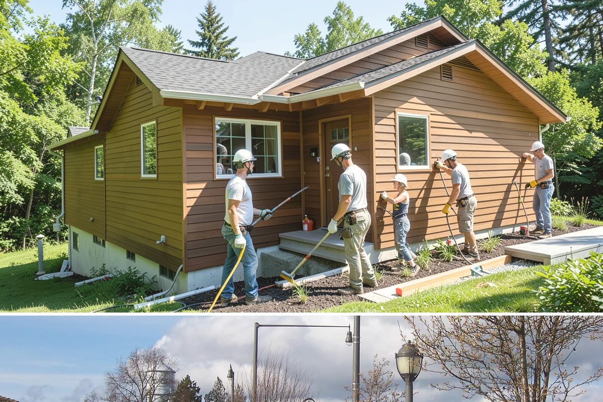 Family Room Addition in Marysville, Snohomish County, WA - We enclose the large footprint during summer's dry stretch so finishes proceed comfortably indoors afterward.