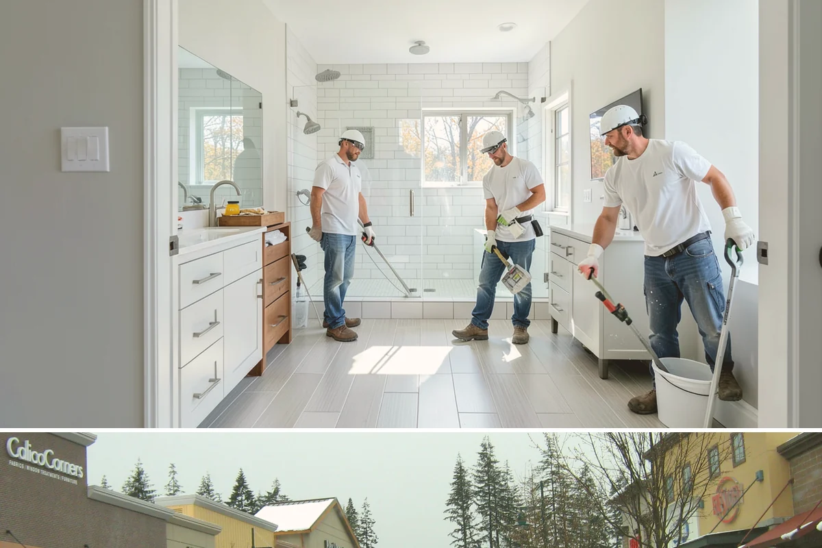 Family Room Addition in Mill Creek, Snohomish County, WA - We enclose the large footprint during summer's dry stretch so finishes proceed comfortably indoors afterward.